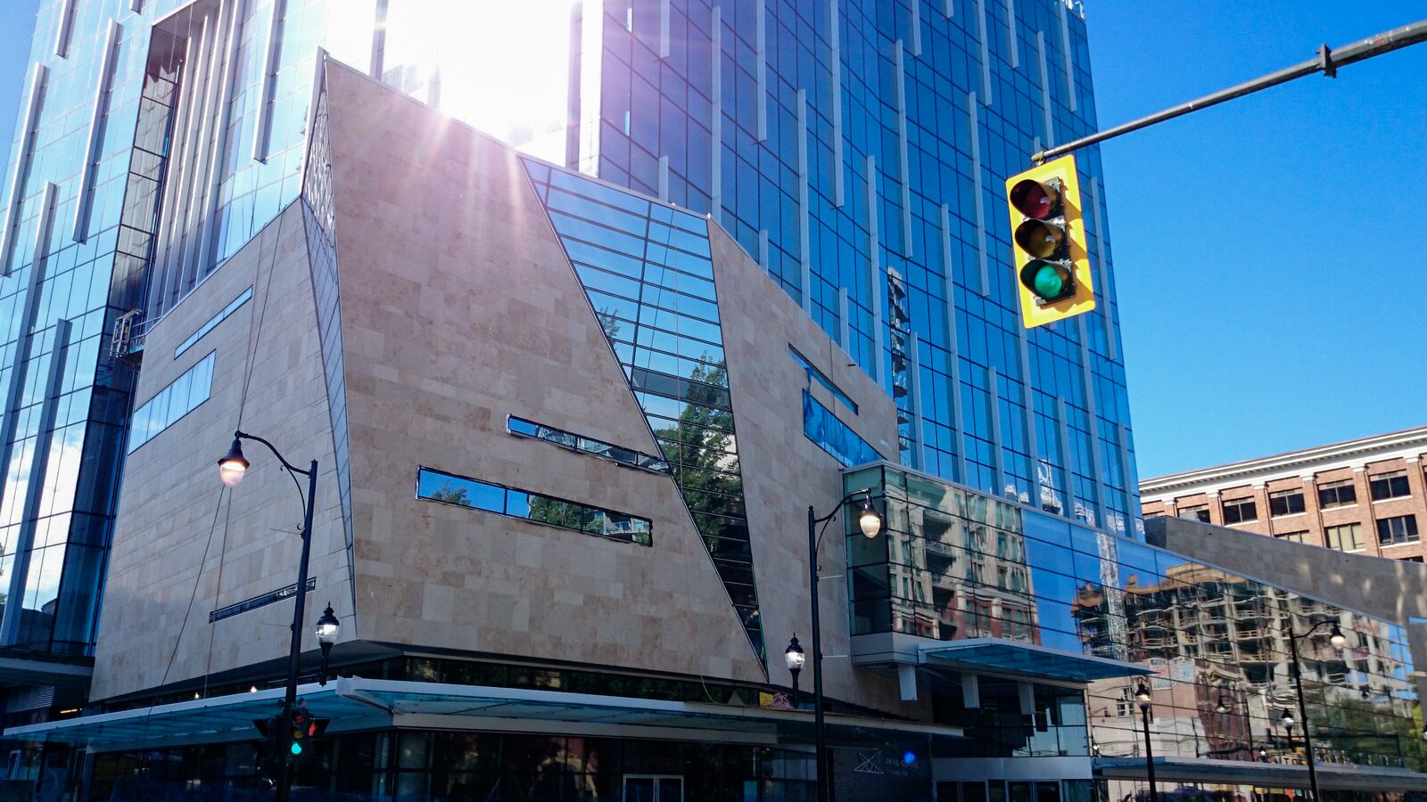 Anvil Centre stone facade