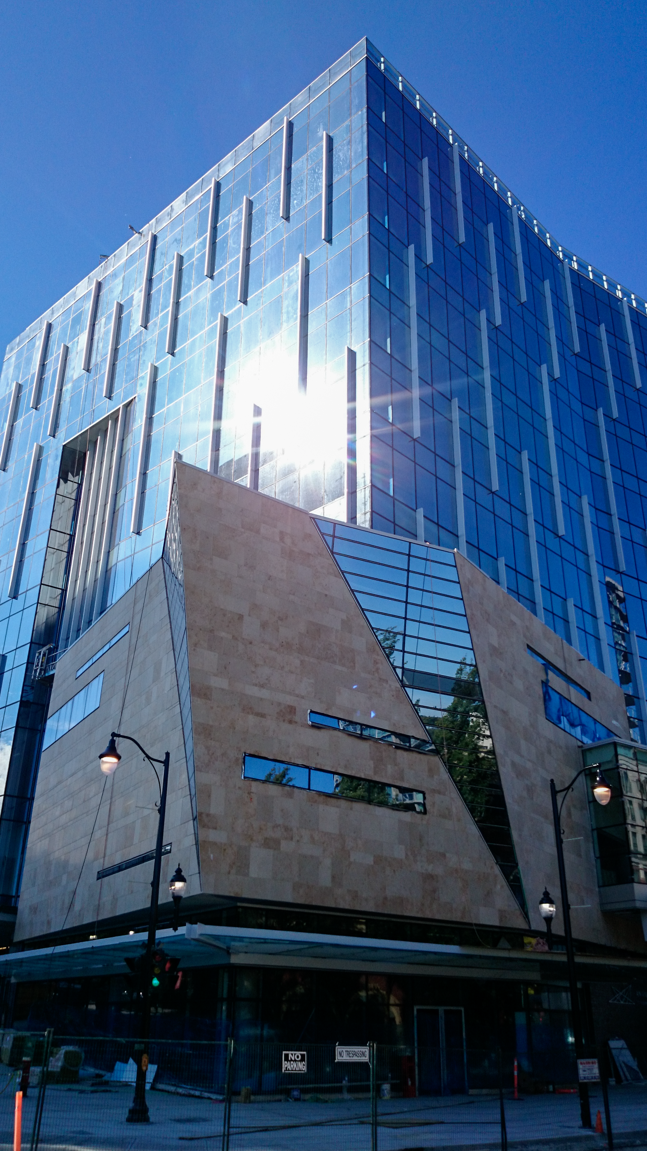 Anvil Centre stone facade